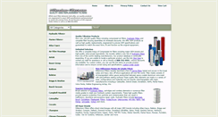 Desktop Screenshot of millennium-filters.com